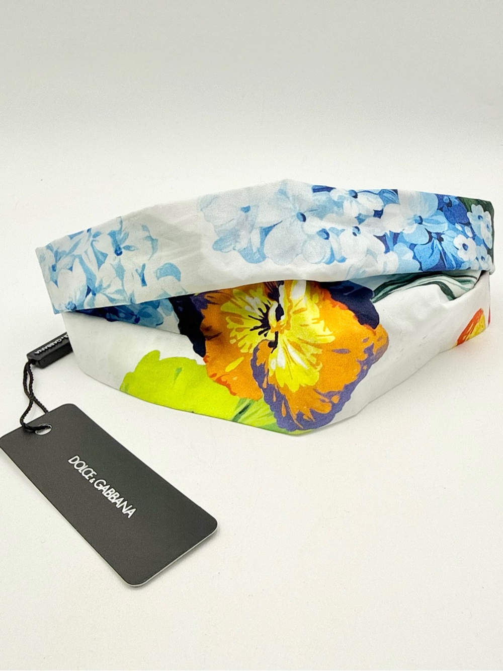 Dolce & Gabbana floral-print headband kids